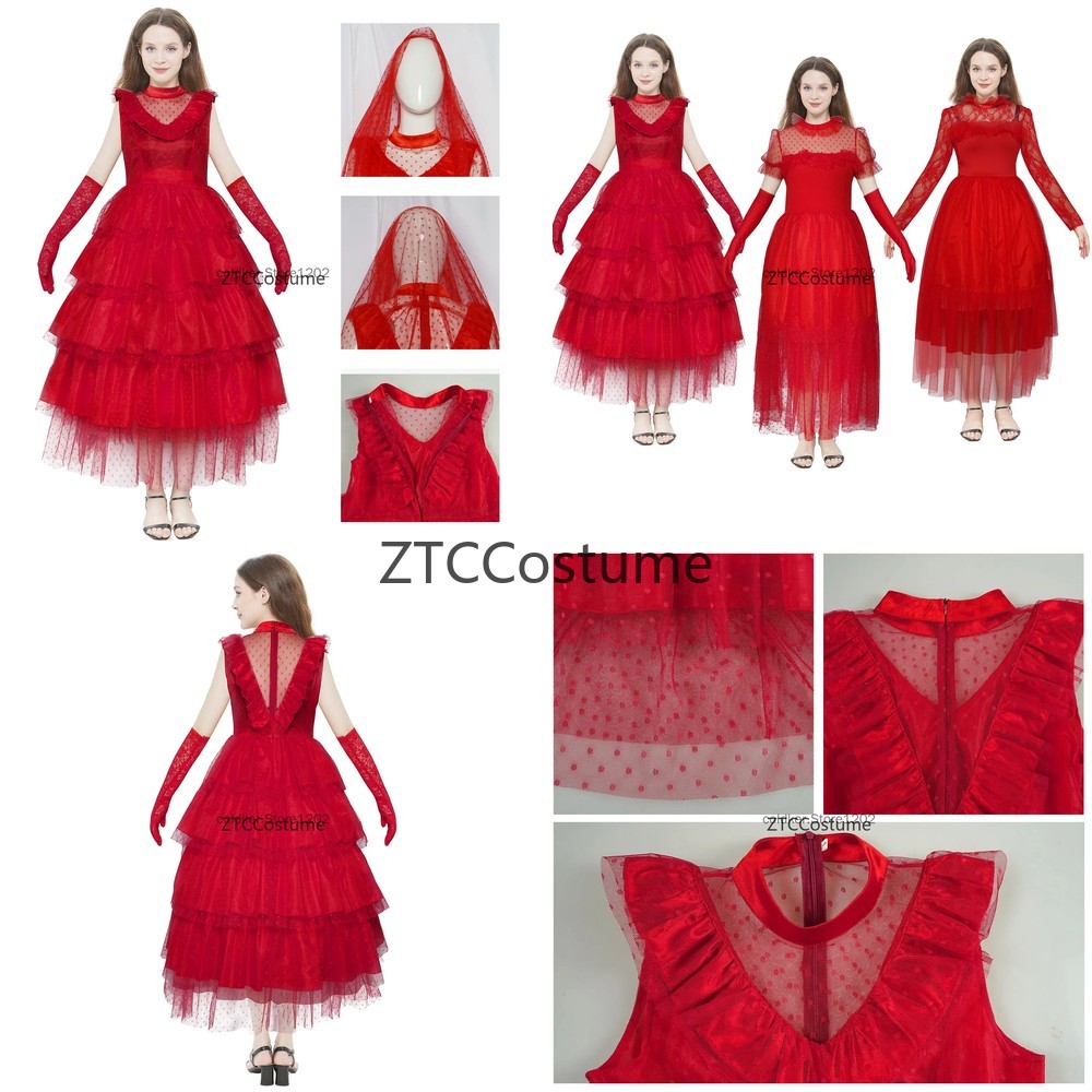 Evening Gown - Disfraz de Lydia Deetz, Vestido de