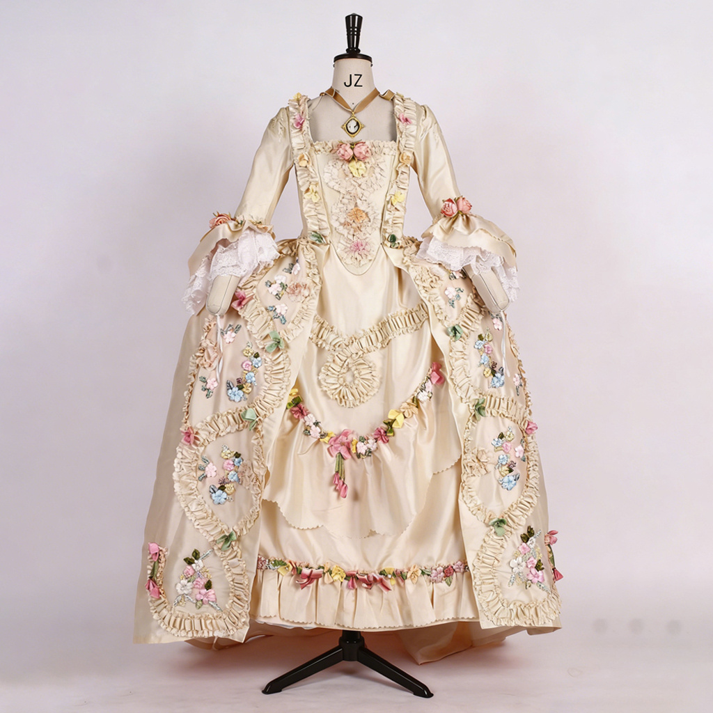 Evening Gown - Vestido estilo francés Rococó del siglo