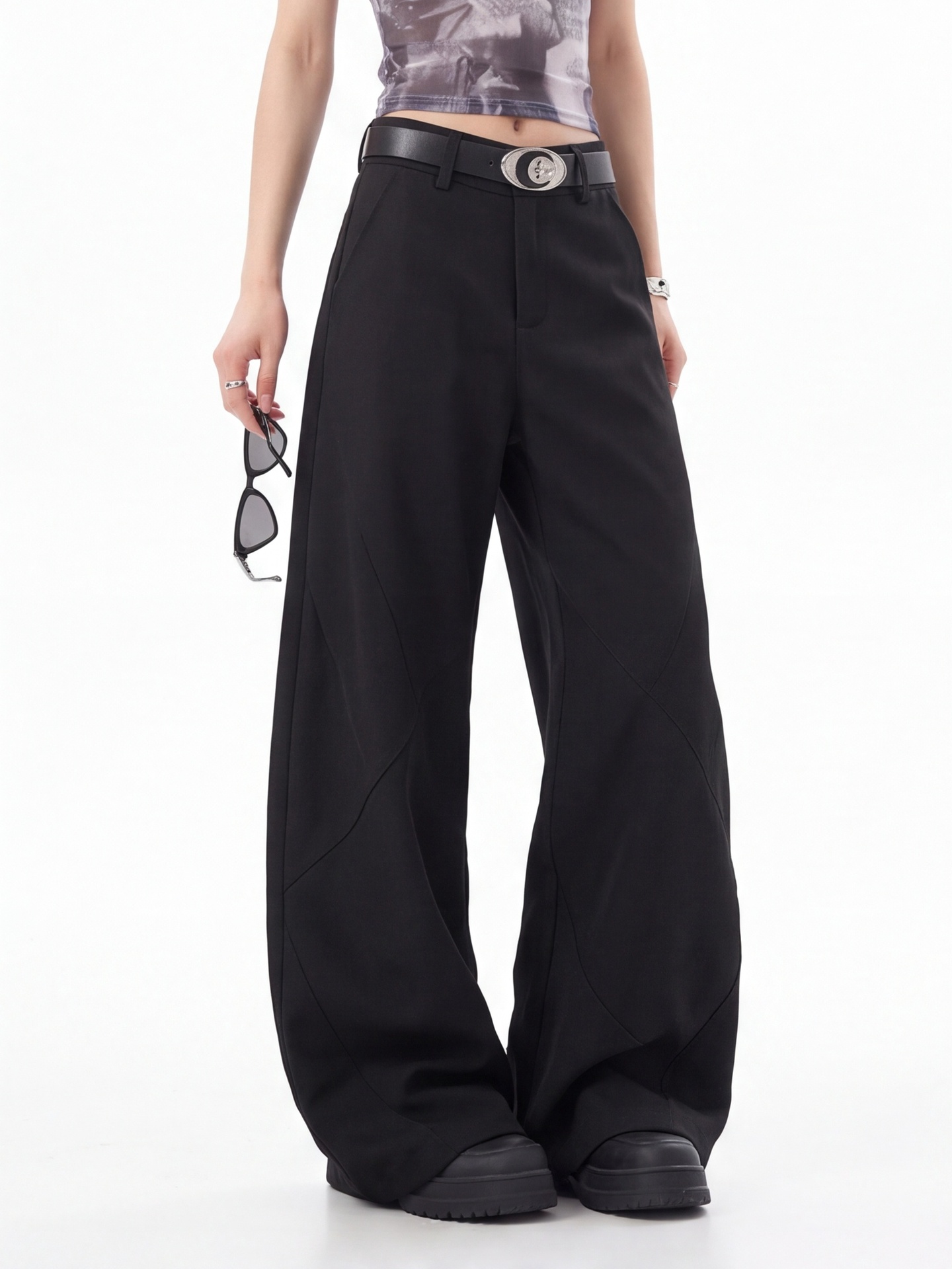 Pantalones de traje de cintura - Tailored Trouser Wide reseña y precio